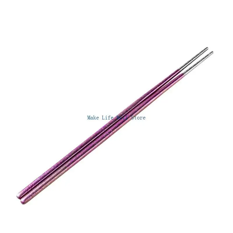  Premium Metal Chopsticks Hygienic Molds resistant Technology Textured Tip Easy Cleaning Long Time Kitchenwares Essential