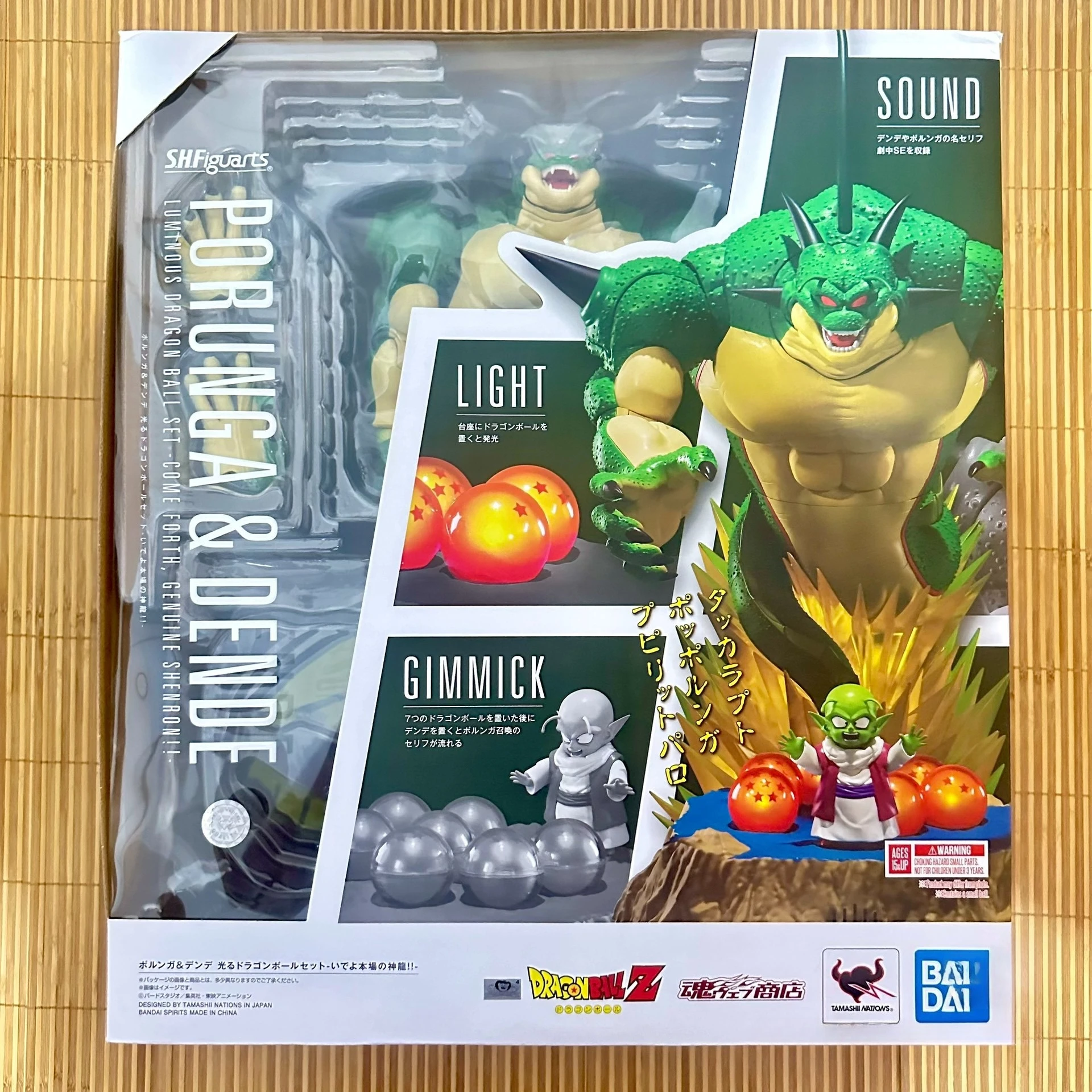 

Новинка в наличии Bandai Soul Limited SHF Name Neme Star Dragon Summoning Polunga Dragon Dandy Spot Фигурка Модель Коллекция игрушек