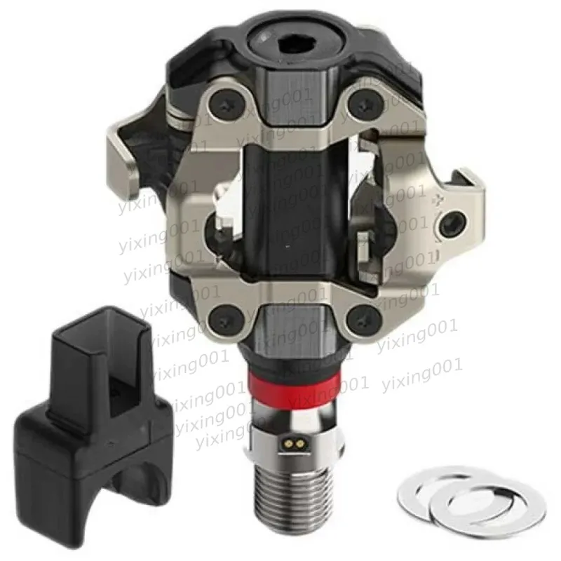 Cycling Power Lock Pedals, Single/Dual Sided Power Meter Pedals for Mountain Bicycle Fitness Riding