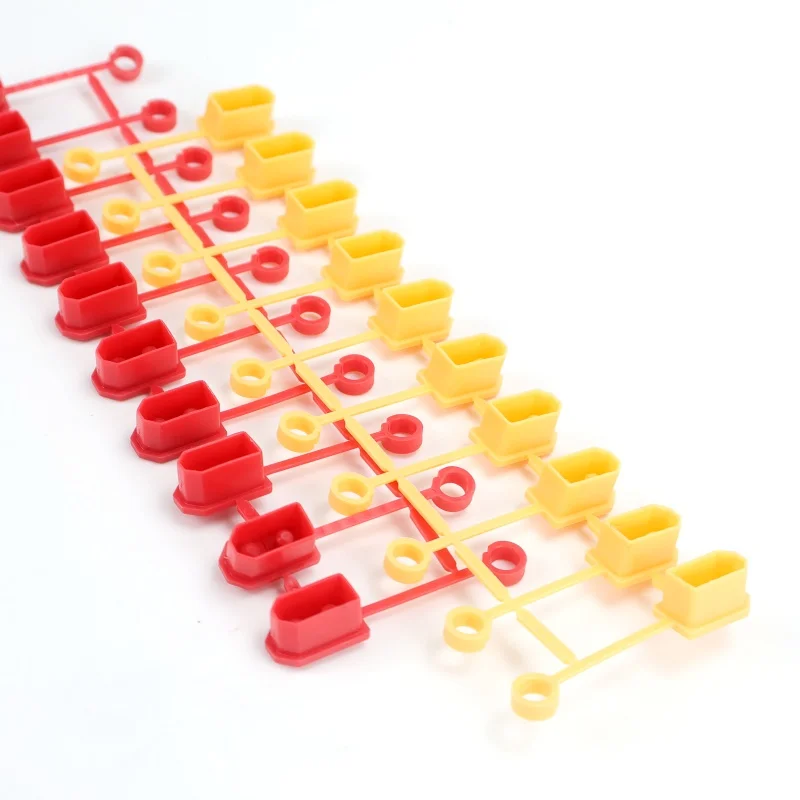 10 قطعة/الوحدة أحمر أصفر XT60 التوصيل المطاط محطة معزول الغطاء الواقي قبعات مناسبة ل Rc يبو بطارية الغبار واقية قبعات