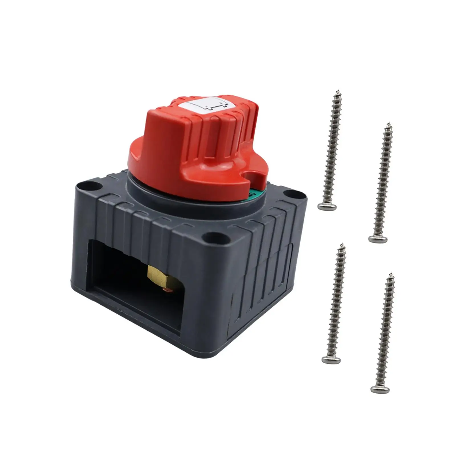 Battery Switch 12V 24V ABS Power Cut Off Isolator for Car Marine Boat Truck Camper Trailer UTV Automotive Replacement