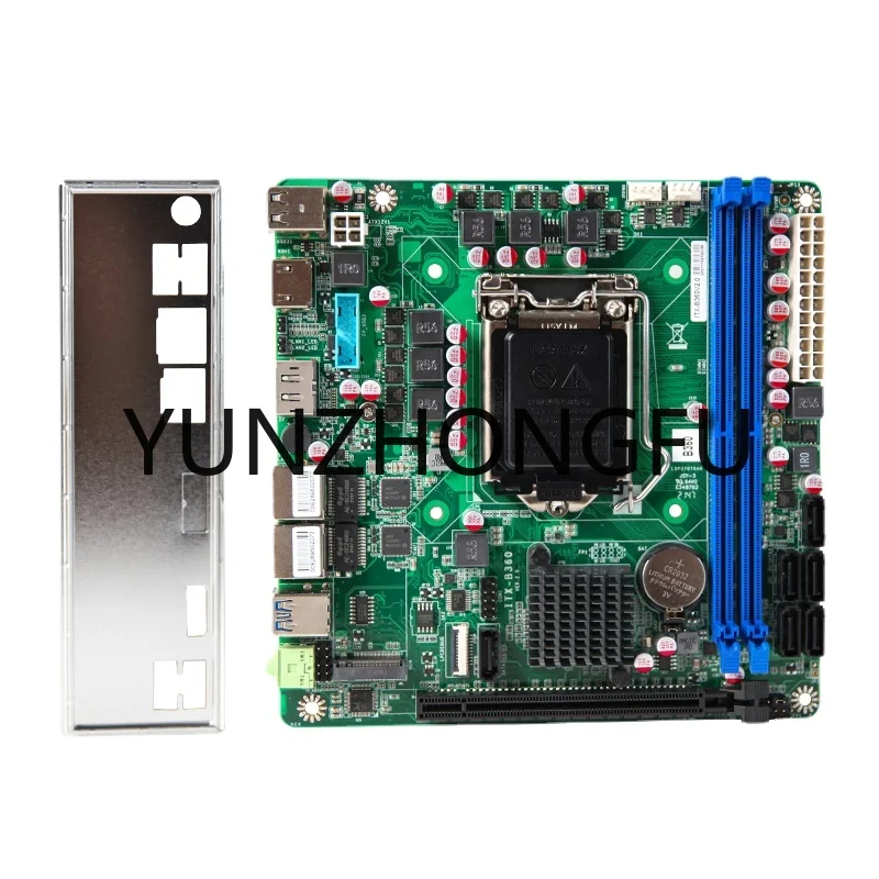 

6SATA3.0 8th 9th i3 i5 i7 1151 mini ITX industrial board with 2Nvme slots New Original motherboard