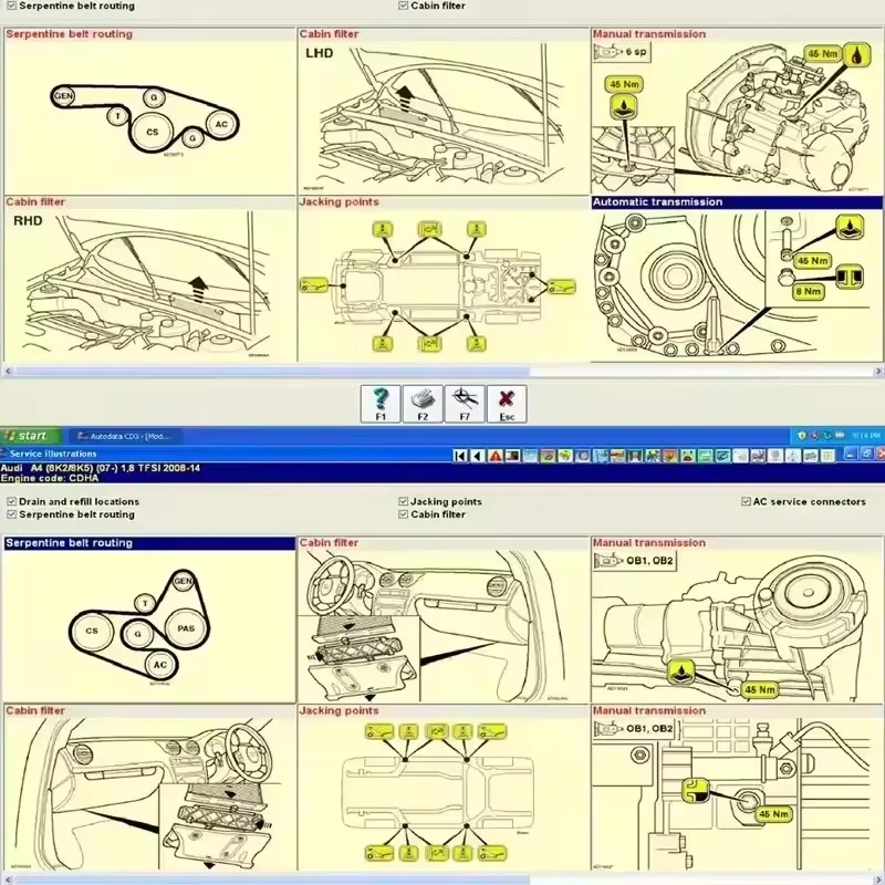 

2025 Newest version Autodata 3.45 Auto Repair Software wiring diagrams data + install video guide auto data 3.45