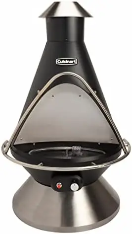 COH-600 Chimenea Propan Fire Pit، سخان فناء مع مفتاح أمان طرفي، 8 رطل. تتضمن صخور الحمم البركانية، 31 بوصة × 31 بوصة × 4