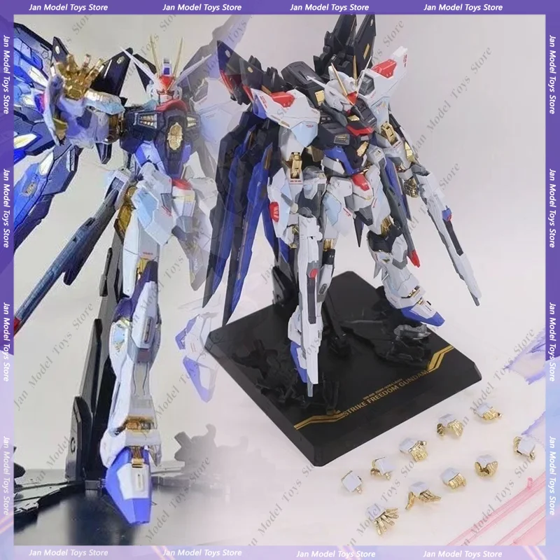 New Daban 8802S MG 1/100 Assembly Model Kit Strike Freedom MB Soul Blue Ver Style Color Action Figures Robot Plastic Model Toys