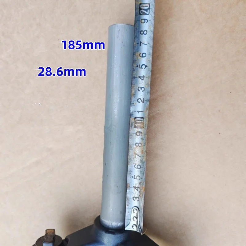 

20-Inch Bicycle Disc Brake V-Brake Aluminum Alloy Shock Absorber Front Fork 28.6*185Mm Adjustable Front Fork For Mountain Bikes