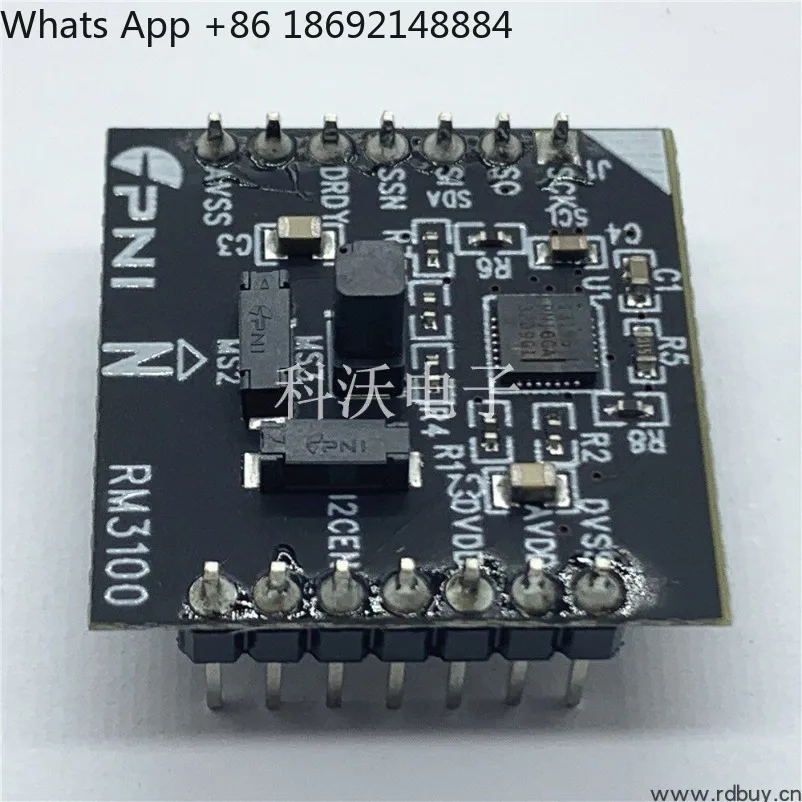 RM3100 Breakout Evaluation Board PNI Original Test Board 14190 13606