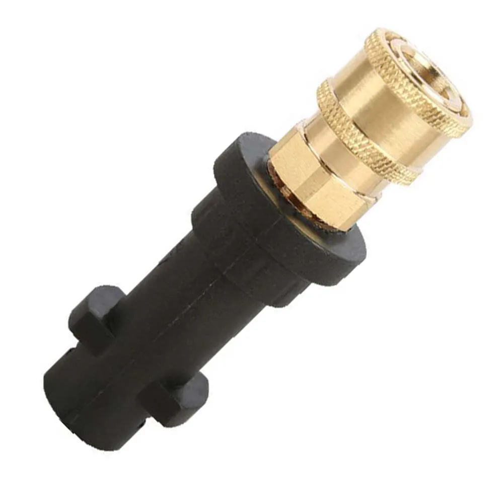 Car Wash Pressure Washer Attachment Pressurewasher Black Pressure Washer Adapter Robust Durability Effortless Installation