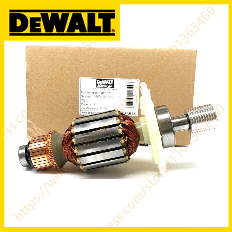 220-240V Armature Anchor Rotor For Dewalt DWS780 DW706 DW716 DW718  