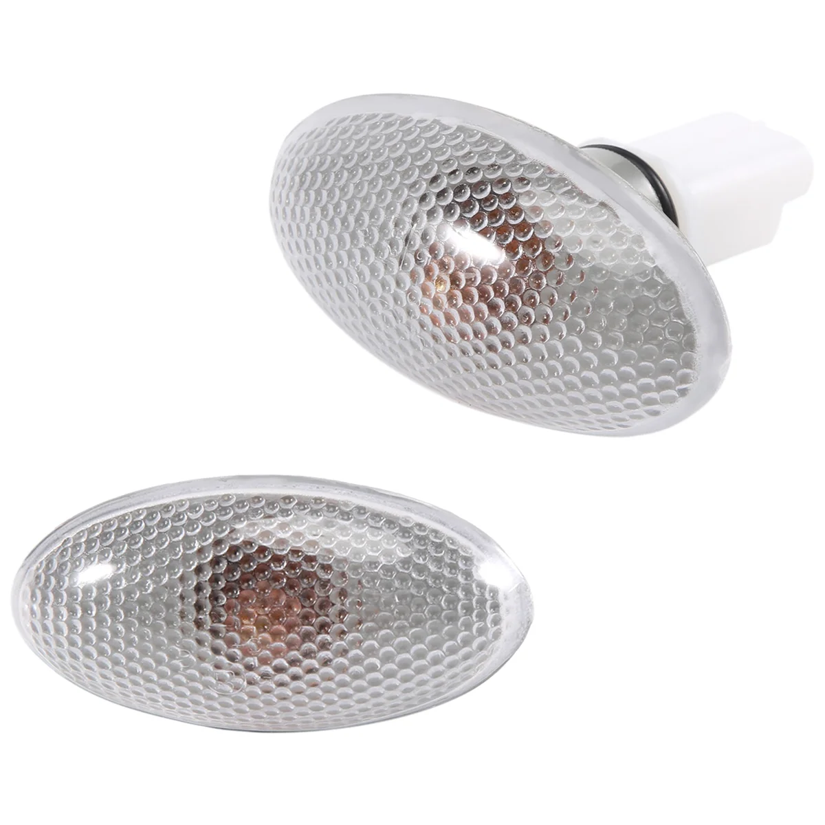 AT77 632574   2 X indicador de lámpara repetidora de luz de posición lateral de señal de giro para Peugeot 206 407 607