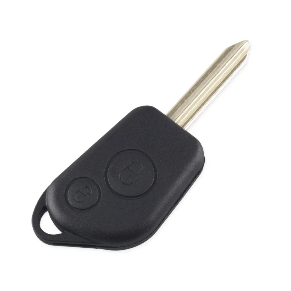 KEYYOU 10 sztuk dla Citroen Picasso Saxo Berlino Xsara 2 przyciski wymiana zdalnego kluczyka samochodowego Shell Case