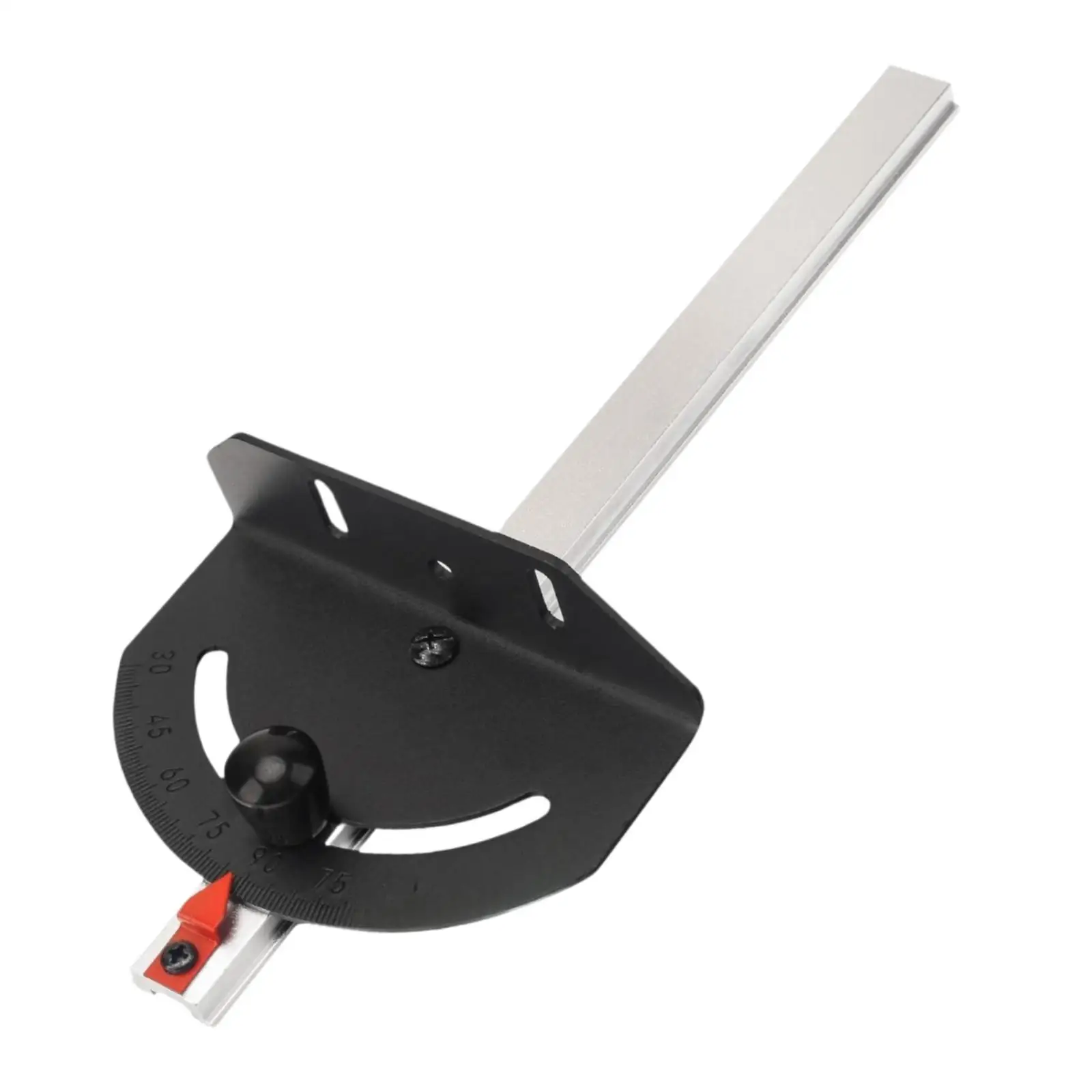 Adjustable Table Saw Accessories Metal Miter Gauge Push Rule Guide for Accurate Carpentry Angle Cutting