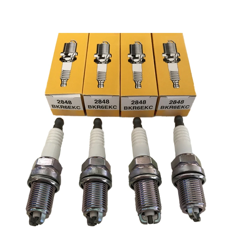 4PCS BKR6EKC 2848 X4 Sparkplugs For Ngk For Fiat Brava & Bravo 1.4,6,8 2.0 Coup…