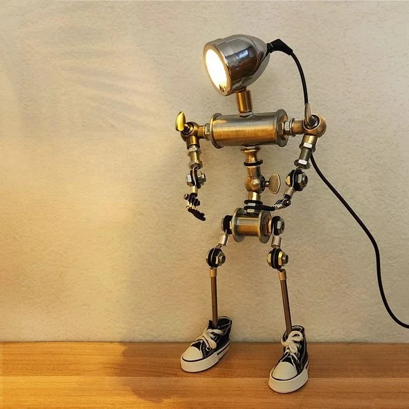 

Boys gift cyberpunk computer desktop ornament e-sports room decoration ambient light technical sense creative figure