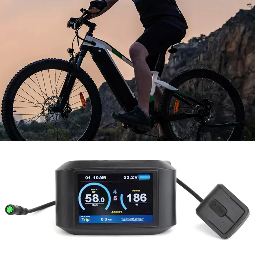 

Display 750C Display Ebike Display 3.2 Inch 99km/H Speed Limit UART Protocol 5-Level Brightness IP65 Waterproof