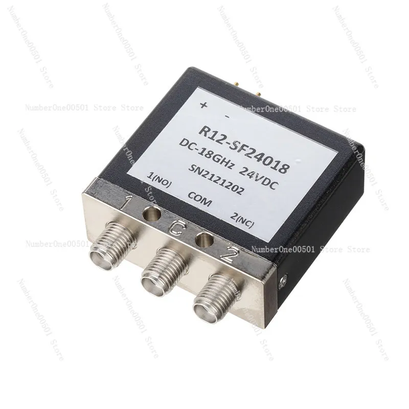 SPDT RF coaxial switch + TTLSMA SPDT 12V/24V mechanical switch relay DC-18GHz