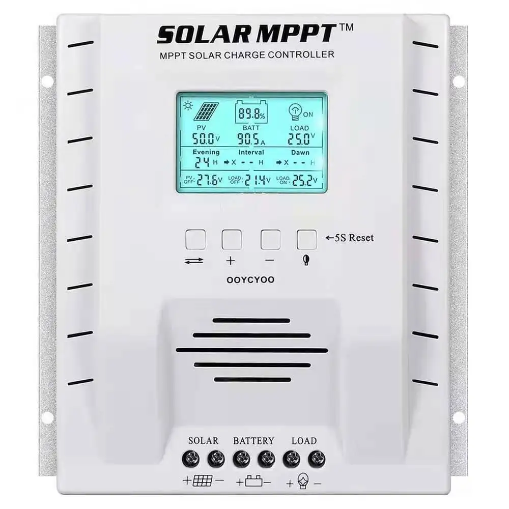 OOYCYOO P40A60A MPPT Solar Charge Controller Battery Regulator Charger 12V`24V