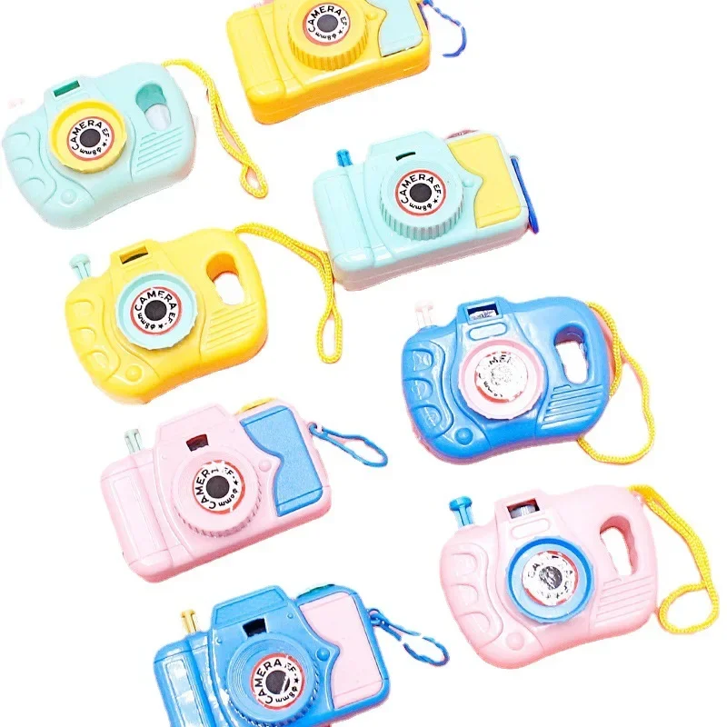 20PCS  Children's movie watching camera cartoon fun camera shaped toy street vendor night market hot selling