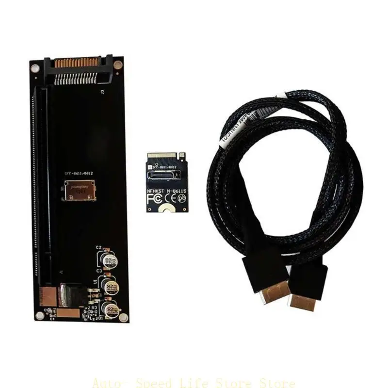 

02DA M.2 Адаптер M.2 NVME RAISERS M.2 TO NVME ADAPTER NVME SSD для Oculink SFF-8612 CARD