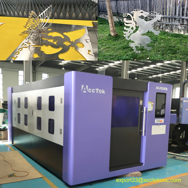 

Full Covered Cnc Ipg Raycus Max 1000w 1500w 2000w 3000w 6000w Fiber Laser Cutting Machine 1530 6010 Laser Cutter