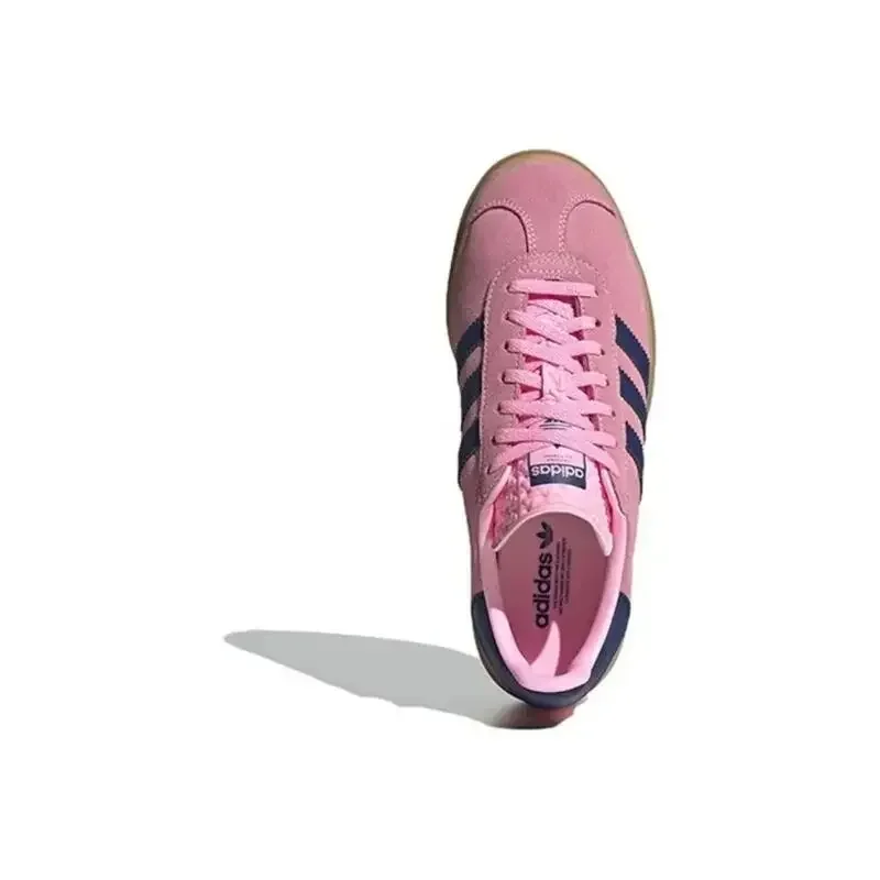 アディダス ガゼル ボールド レディース 耐摩耗性ぴったりボード シューズ レジャー 厚底スポーツ シューズ