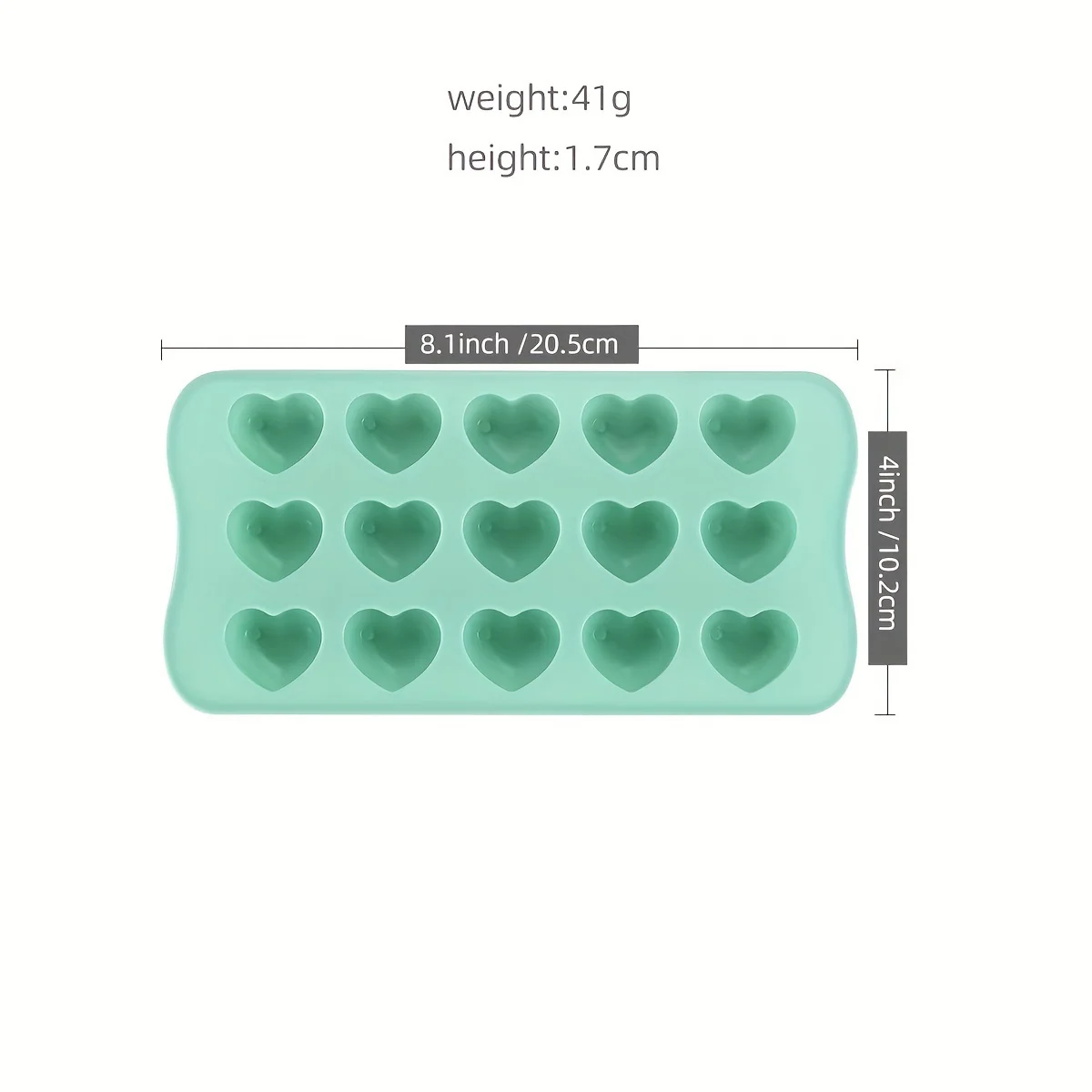 1pc 3D Heart-shaped Chocolate  - Baking Kitchen Diy recensione e prezzo