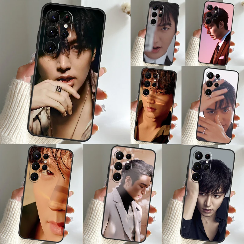 Korean Actor Lee Min ho Case For Samsung Galaxy S23 S22 S21 Ultra Plus Note 10 20 S8 S9 S10 S20 FE S21 FE Cover