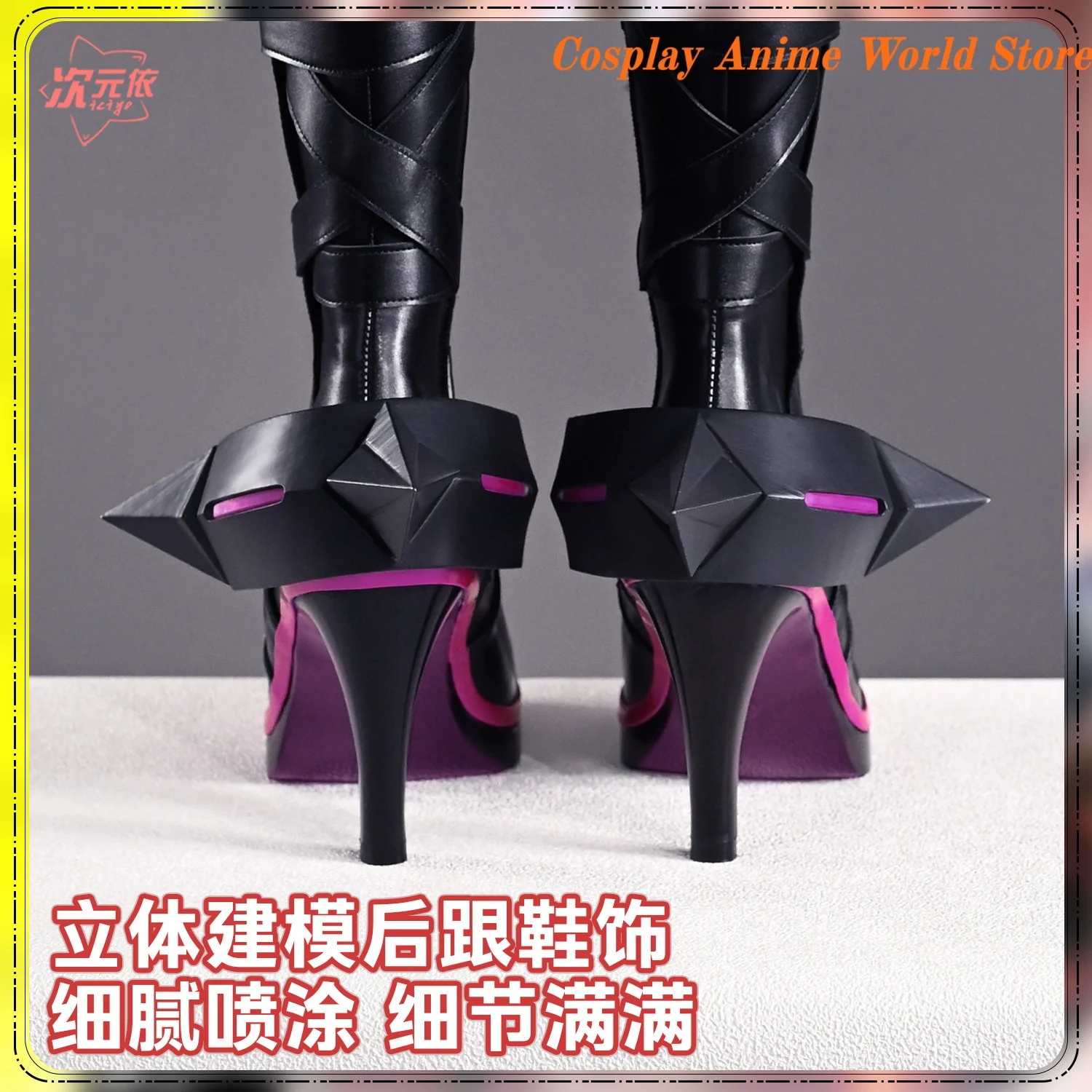 Laevatain Cosplay Shoes Arknig - Shoes Heels Men 评论和价格