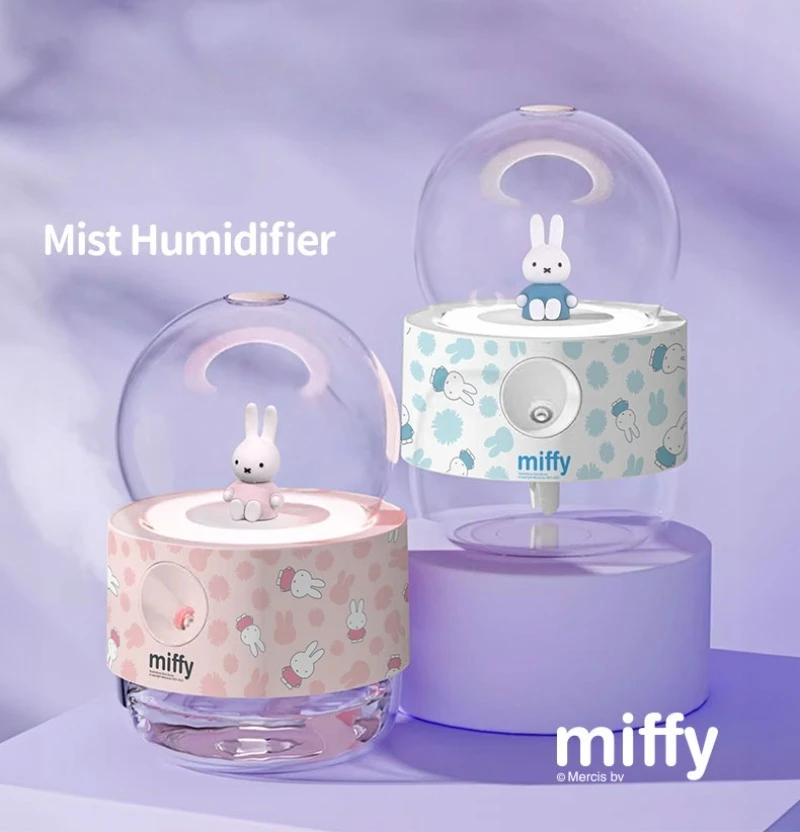 Japanse Cartoon Nijntje Konijn Slaapkamer Luchtbevochtiger Kawaii Kantoor Kleine Mute Spray Creatief Vakantiecadeau voor kinderen