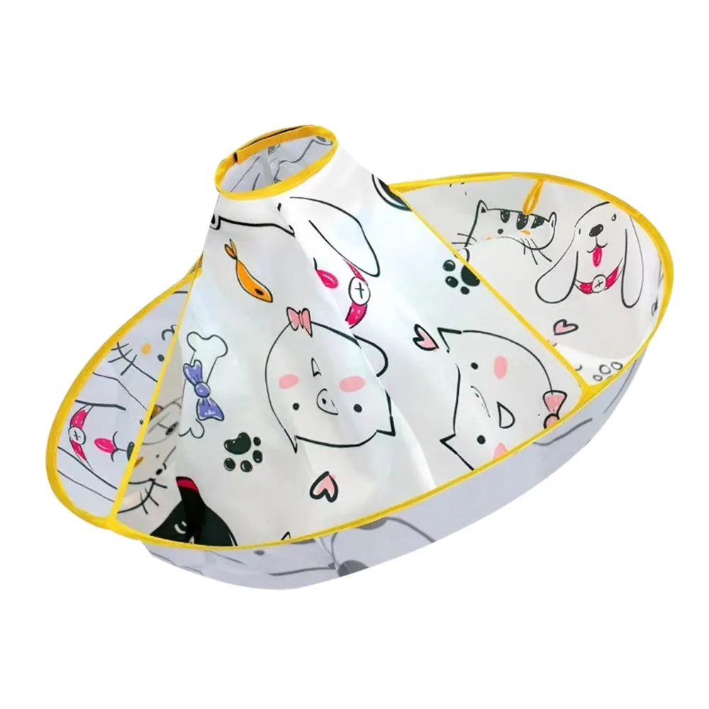 

Colorful Kids Hair Cutting Cape Waterproof Foldable Hair Cutting Gown Cloak Umbrella Reusable Hairdresser Apron Home Haircut