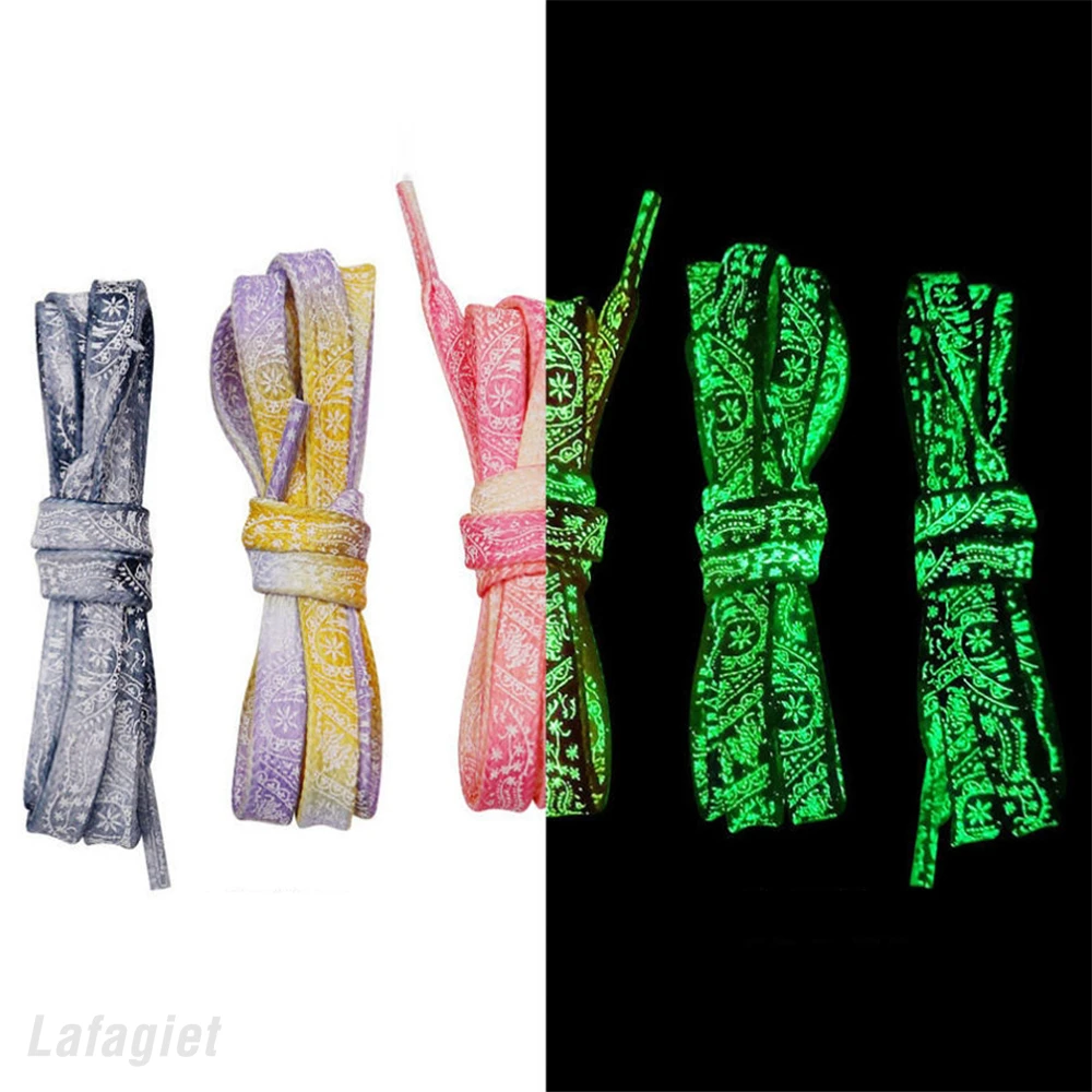 Lacets de protection fluorescents lumineux pour baskets, chaussures plates, 120/140/160cm, nouvelle collection