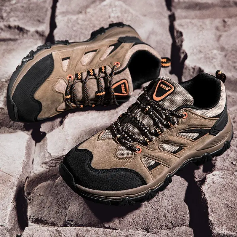 Breathable Outdoor Climbing Shoes Summer Casual Sports Hiking Boots Low Top Men's Footwear