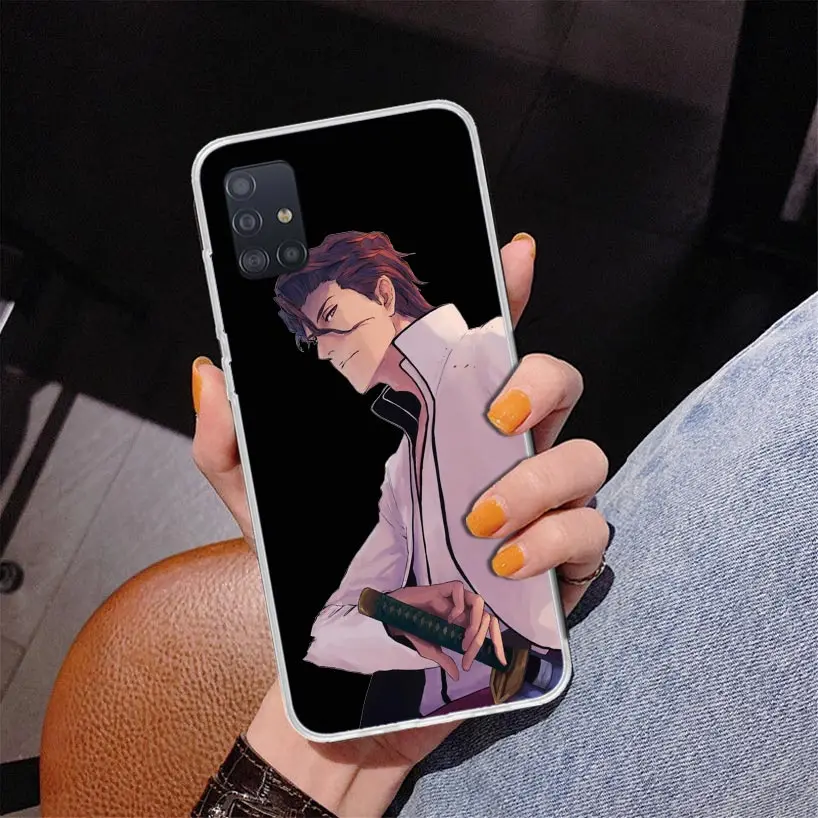 Bleach Aizen Sousuke Phone Case For Samsung Galaxy A51 A41 A31 A21S A11 A71 A50 A70 A40 A30 A20S A10E A10S A6 A7 A8 A9 + Shell