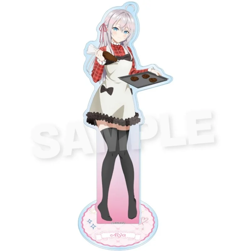 Anime Alya Sometimes Hides Her Feelings In Russian 2026 Acrylic Stand Keychain Masachika Kuze Gift Desktop Plaque Ornament 15cm