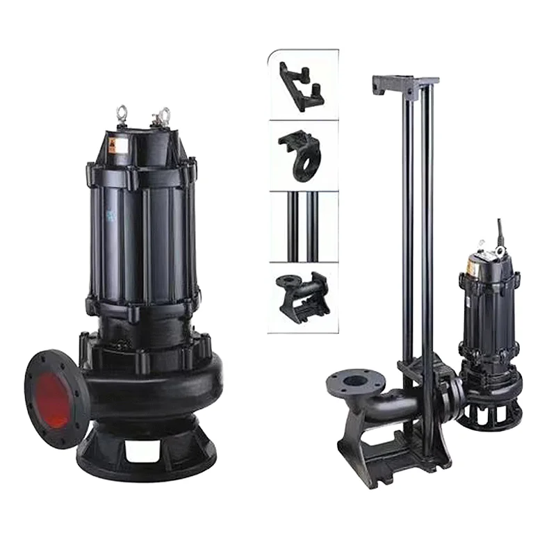 Pompa ściekowa zanurzeniowa o dużym przepływie, niskim ciśnieniu, 380V, pompa podnosząca ścieki do piwnicy, jednostopniowa, z możliwością dostosowania OEM.