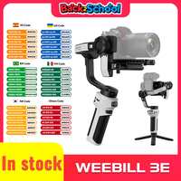 ZHIYUN Official CINEPEER WEEBILL 3E Camera Stabilizer Handheld Gimbal 3-Axis Cameras Gimbals for DSLR Mirrorless Cameras