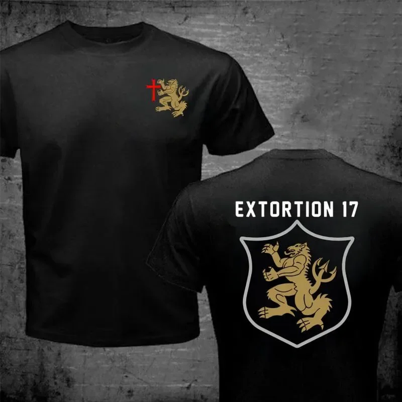 Norway Marines Extortion 17 Gold Squadron Nswdg T-Shirt Cotton Tee S-6Xl Streetwear Tshirt New Popular Retro Unisex Men T Shirts