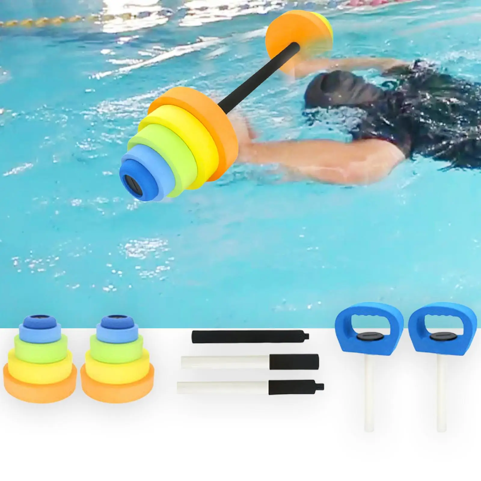 

Kids Toys Dumbbells Fitness Equipment Arm Training Strength Training Playset Home for Ages 4-7 Years Old Early Development