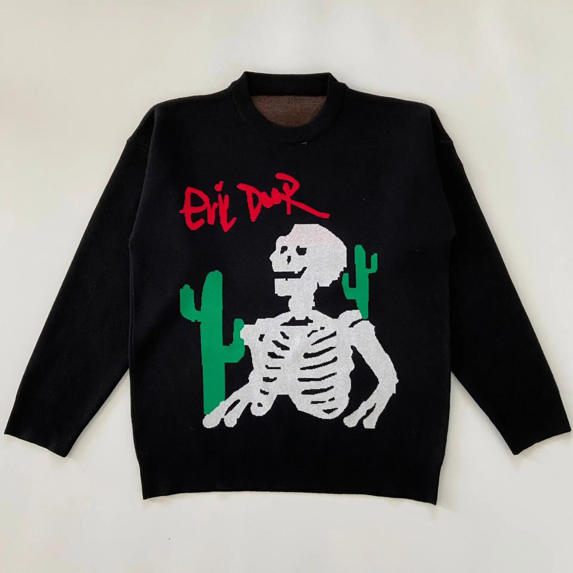 FGKKS Nuovi uomini maglione marchio moda design tendenza teschio maglione di Halloween uomo pullover di Natale