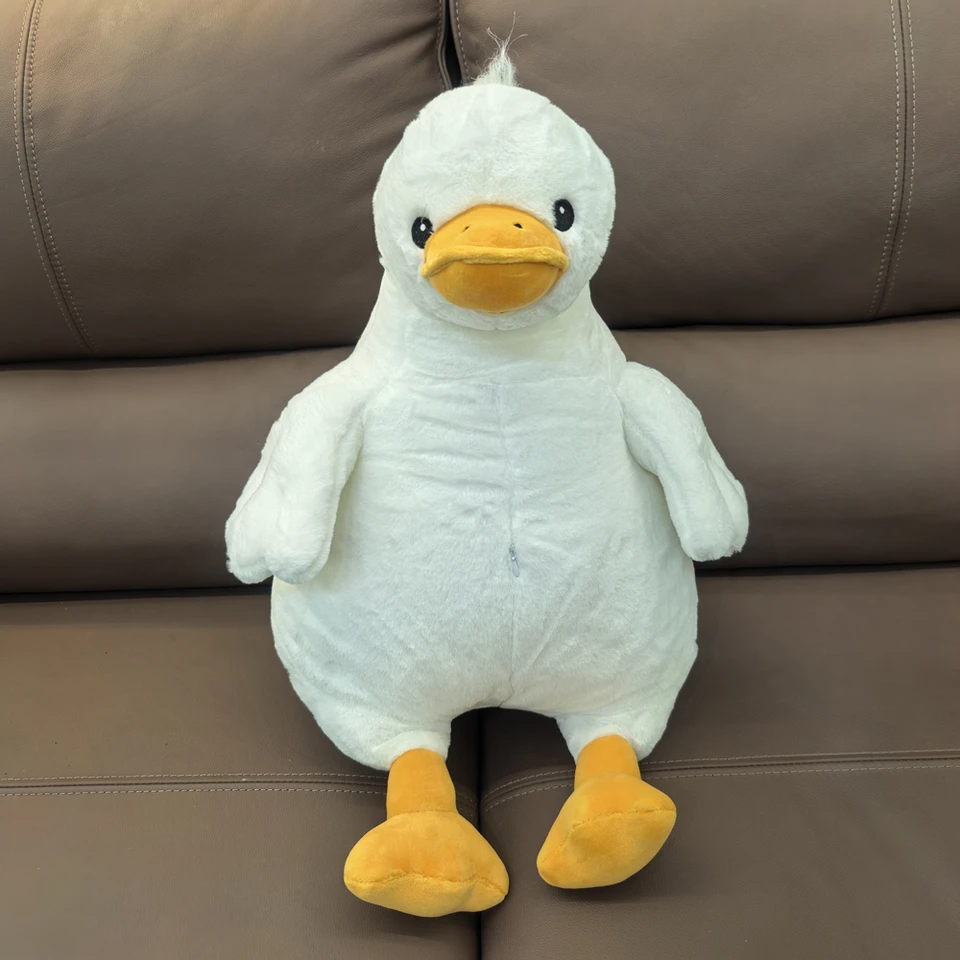 Hot 37/50/55/90/130CM Funny Goose Stuffed Soft Duck Plush Toy Sleeping Pillow Sofa Cushion Kids Girlfriend Birthday Gift, image 7