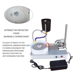 Lucidatrice per pietre di gioielli di precisione che forma macchina lucidatrice per smerigliatrice angolare sfaccettata di giada per gioielli