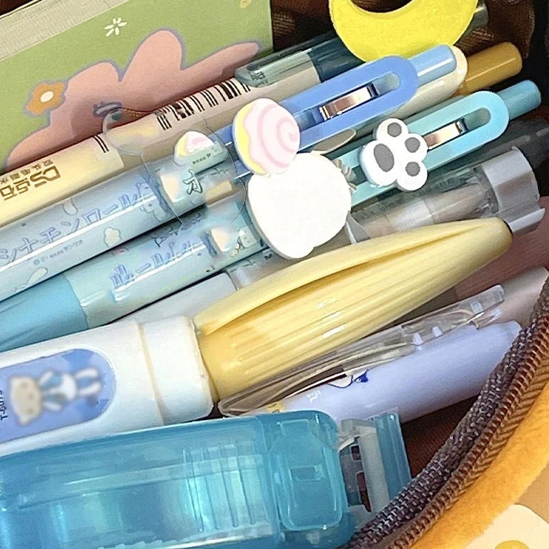 1 قطعة لطيف همبرغر الخبز نخب أفخم قلم رصاص الحقيبة سعة كبيرة Kawaii القرطاسية العناصر الفتيات الاطفال العودة إلى المدرسة هدية