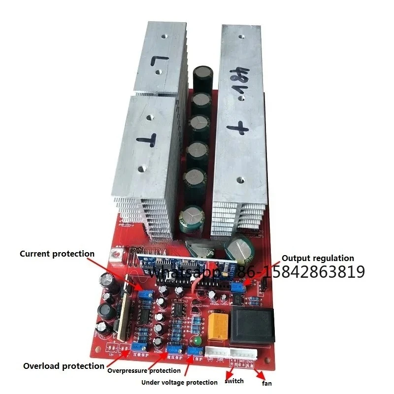 12v 24v 36v 48V 60v 72v DC to AC 220V 110V 1500W 3000w 6000w High power pure sine wave inverter motherboard PCB circuit board