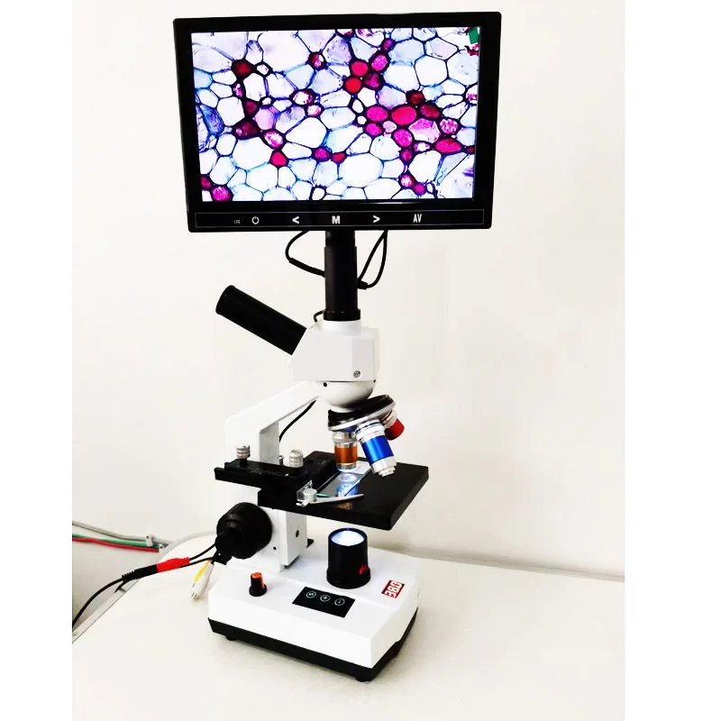 Veterinary Microscope Animal Sperm Analyzer Pig Dog Cattle Sperm Artificial Insemination Analytical Detector Semen Analysis
