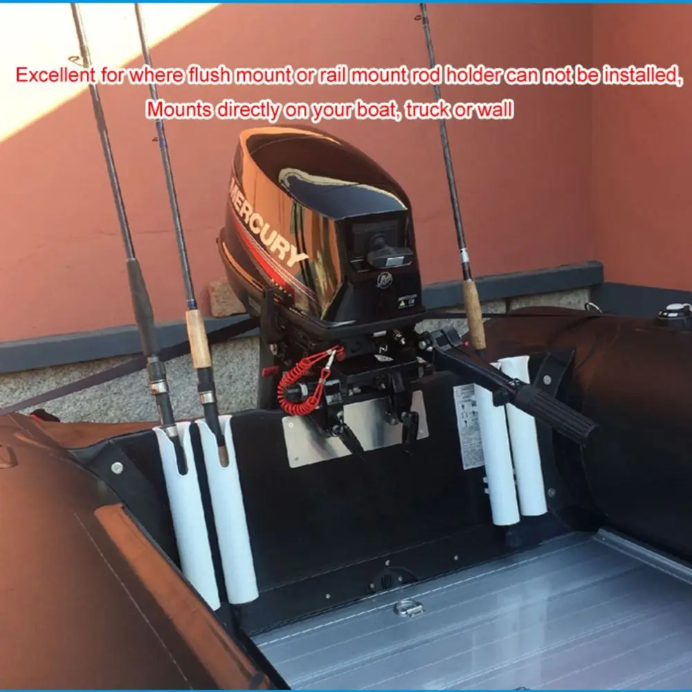 Portable Multi-function Fishing Pole Rack Wall Mounted Universal Fishing Rod Holder Sturdy Rod Bracket Marine Accessories