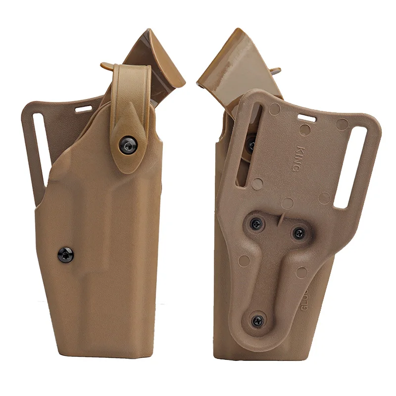 

Military tactical shooting holster quick release tactical Glock 17 19 pistol holster air gun hunting right-hand holster