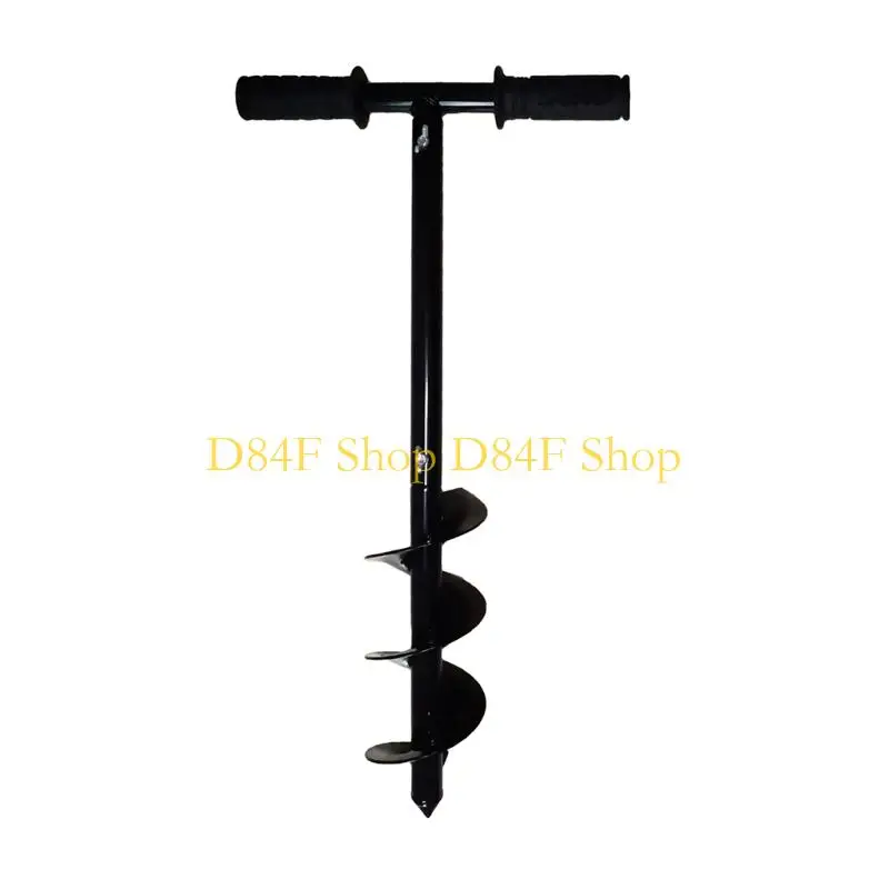 

D84F Flower Plant Farm Planting Digger Twist Bit Digging Holes Drill Bit Tools