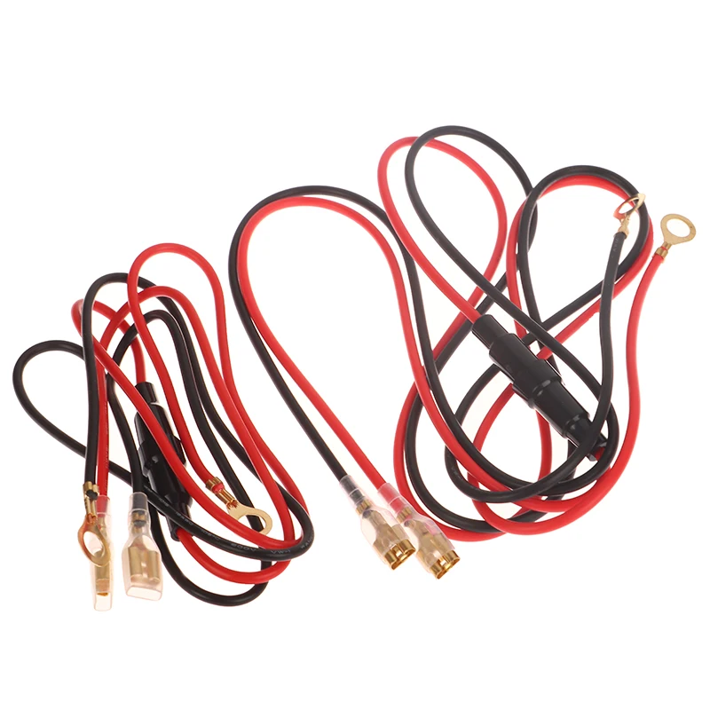 USB-Lade buchse Kabel 150/cm Zigaretten kabelbaum kabel mit 10a Sicherung für Auto Marine Motorrad ATV RV Überholung