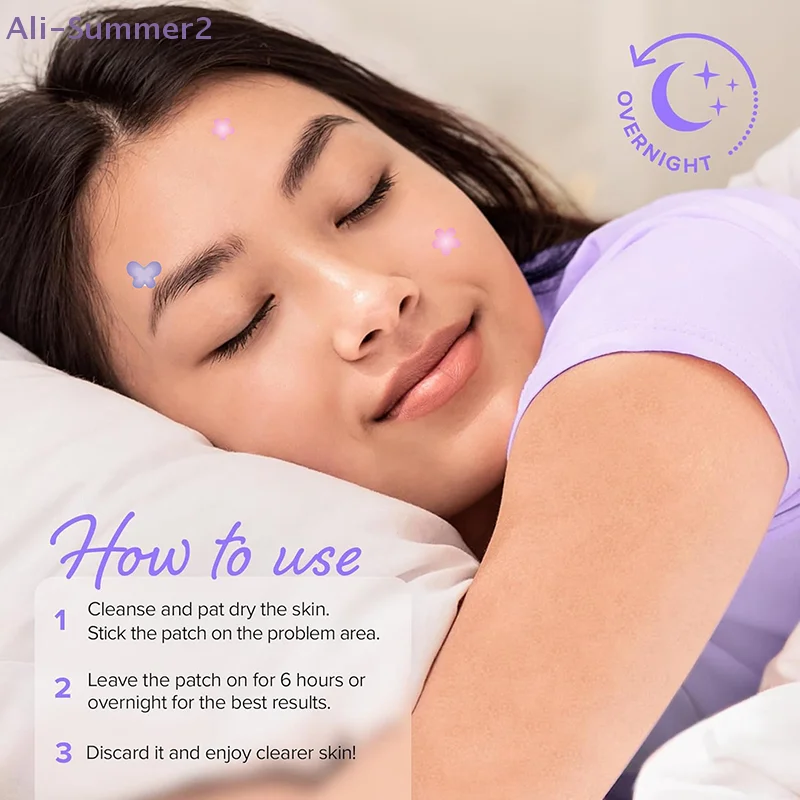 

{MX} 120Pcs Gradient Flowers Butterfly Pimple Patches Invisible Acne Removal Stickers Skin Care Concealer Face Spot Makeup Tools