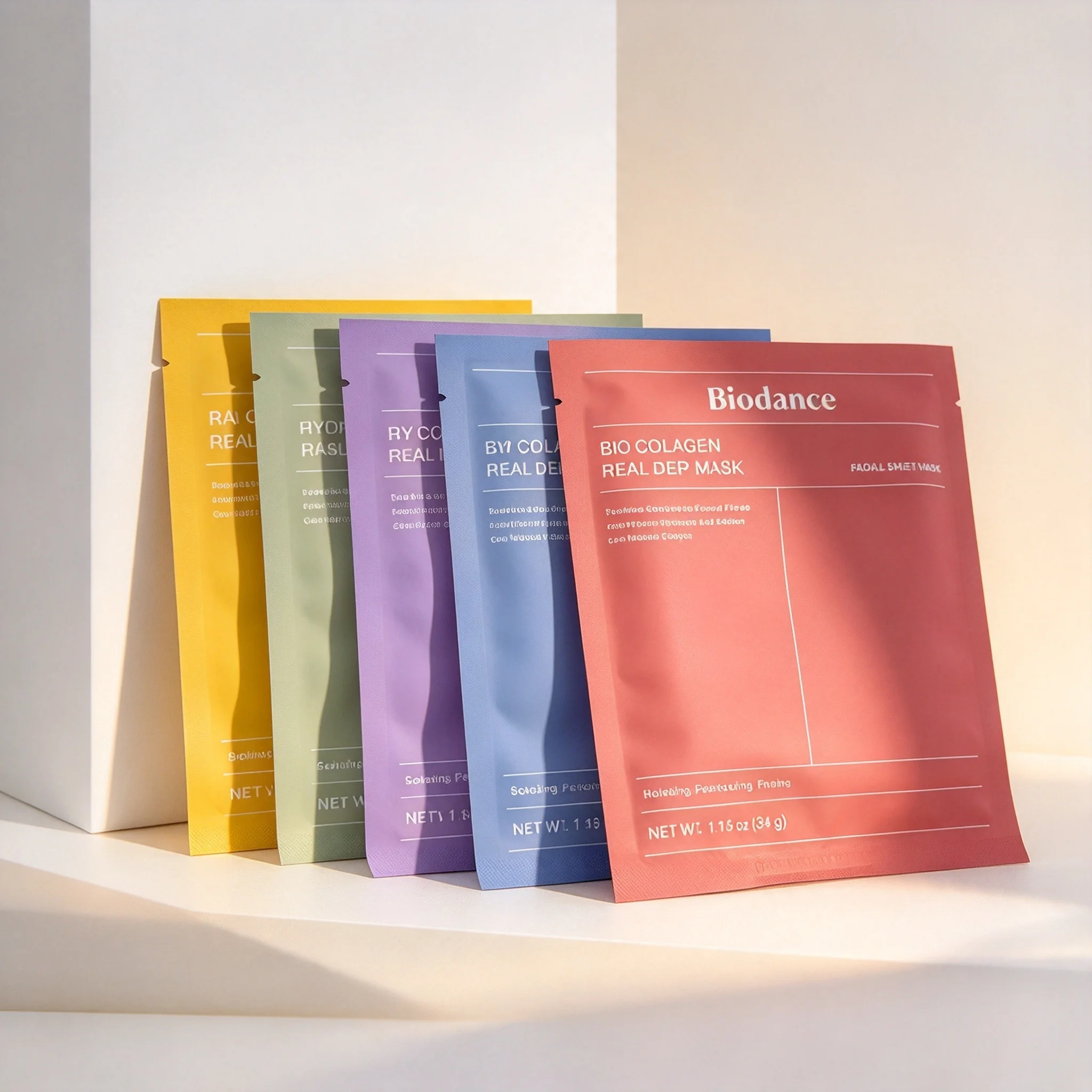 Biodance Bio-Collagen Deep Hydrating Gel Mask, Nighttime Moisturizing, Shrinking Pores, Improving Elasticity, Deep Hydration